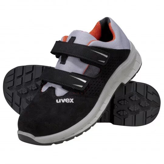 Pantofi de protectie cu scai, S1, SRC, Uvex 2 Trend, negru