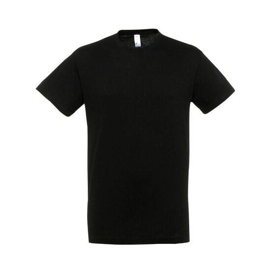 Tricou la baza gatului, 150gsm, Sol's Regent, negru