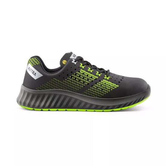 Pantofi de protectie, bombeu compozit, S1P Arosio Air, negru-verde