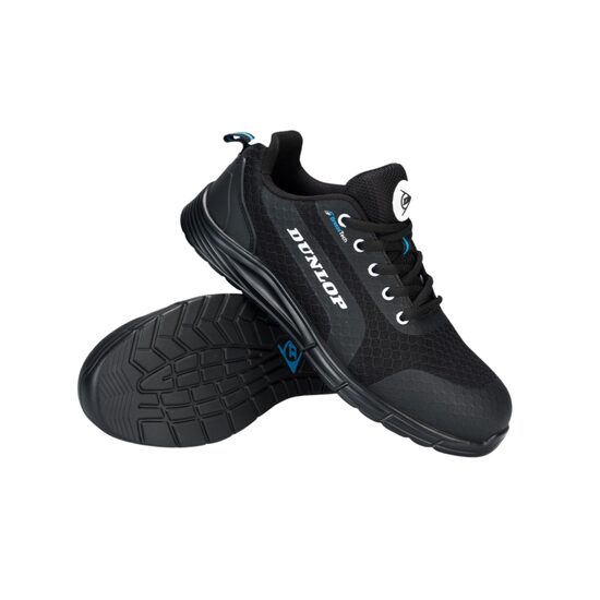 Pantofi de lucru S1PS ESD BreezeTech SR FO, bombeu fibra de sticla, lamela textil, antiderapanti, negru