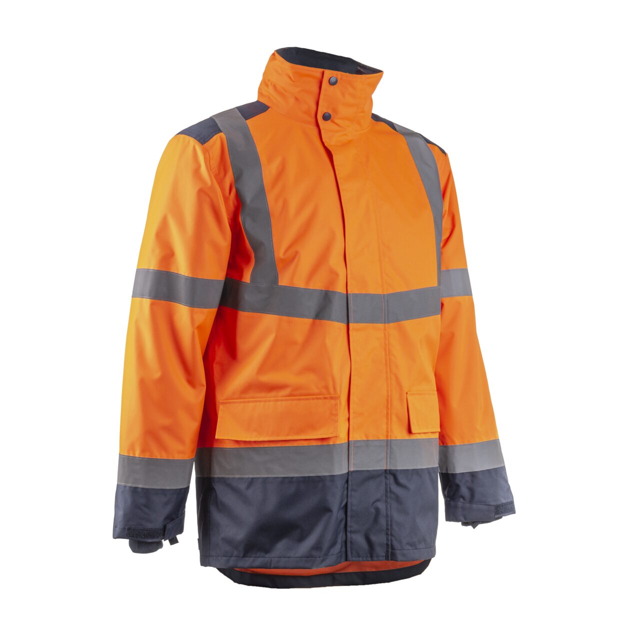 Geaca de lucru reflectorizanta 2 in 1 Kazan, portocaliu-gri, unisex