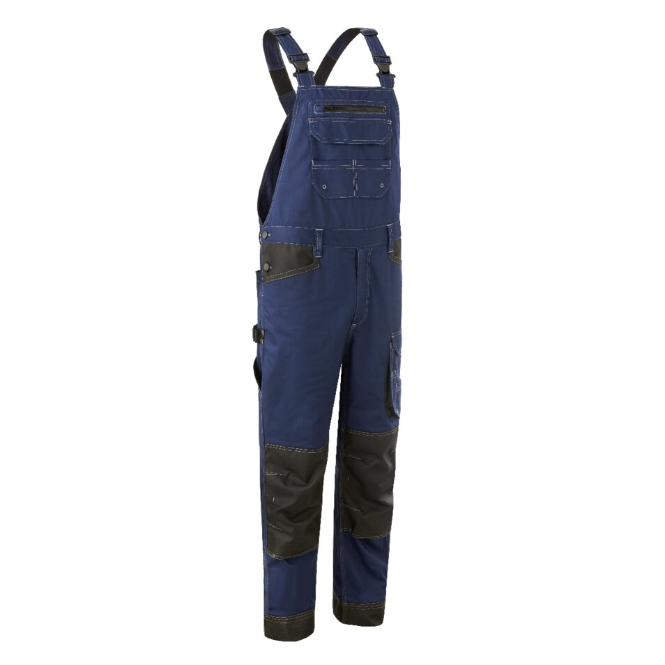 Salopeta cu pieptar, Brava, bleumarin, unisex