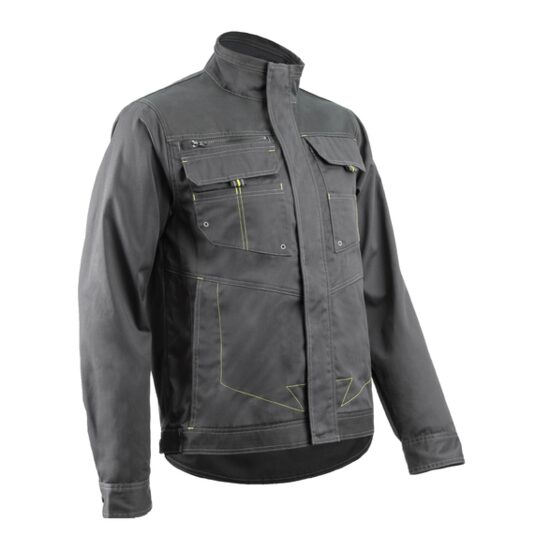 Jacheta de lucru din tercot, Brava, gri antracit, unisex