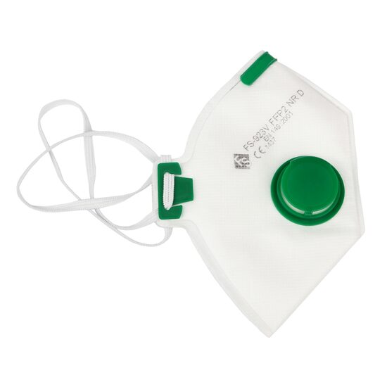 Masca protectie, FFP2, 923V, pliata cu supapa laterala, unisex