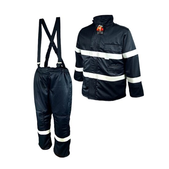 Costum pompier PSI Nomex, bleumarin