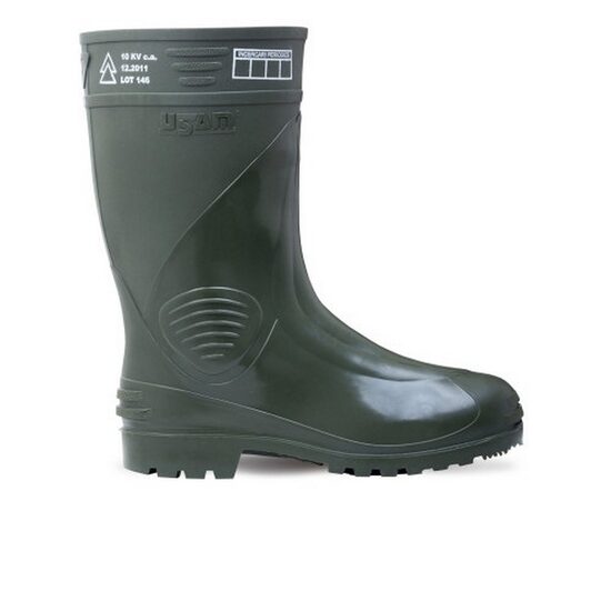 Cizme electroizolante de joasa tensiune, Usam, 17KV, verde nato