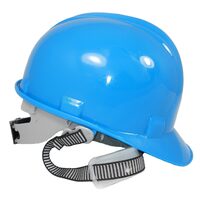 Casca de protectie din polietilena HDPE, Walter, unisex, albastru
