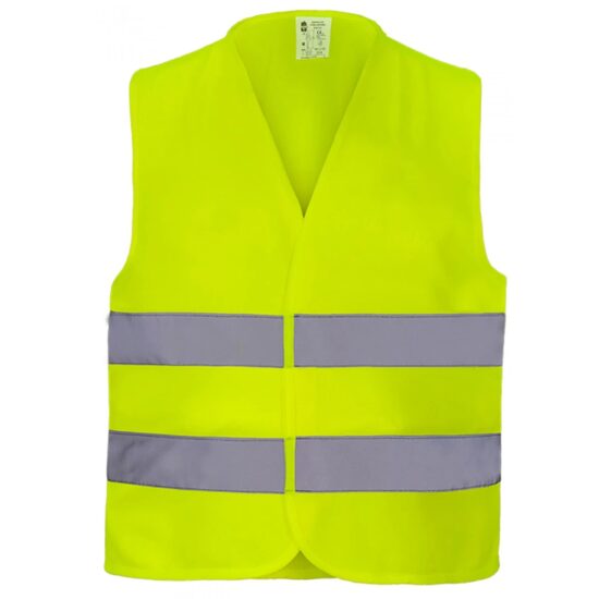 Vesta reflectorizanta, galben neon, unisex
