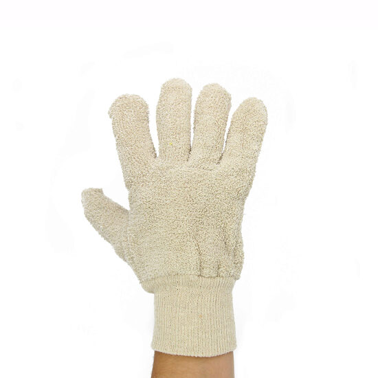 Manusi de protectie termica 350°C, Frottier, crem