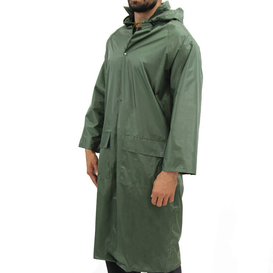 Pelerina ploaie impermeabila din PVC, PPD, verde, unisex
