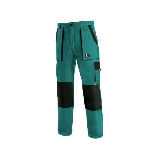 Pantaloni de lucru in talie Canis, CXS, Luxy Josef, 260gsm, intariti la genunchi, verde