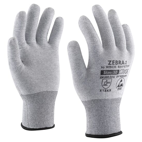 Manusi de protectie, Carbon 2 ECO, ESD, gri