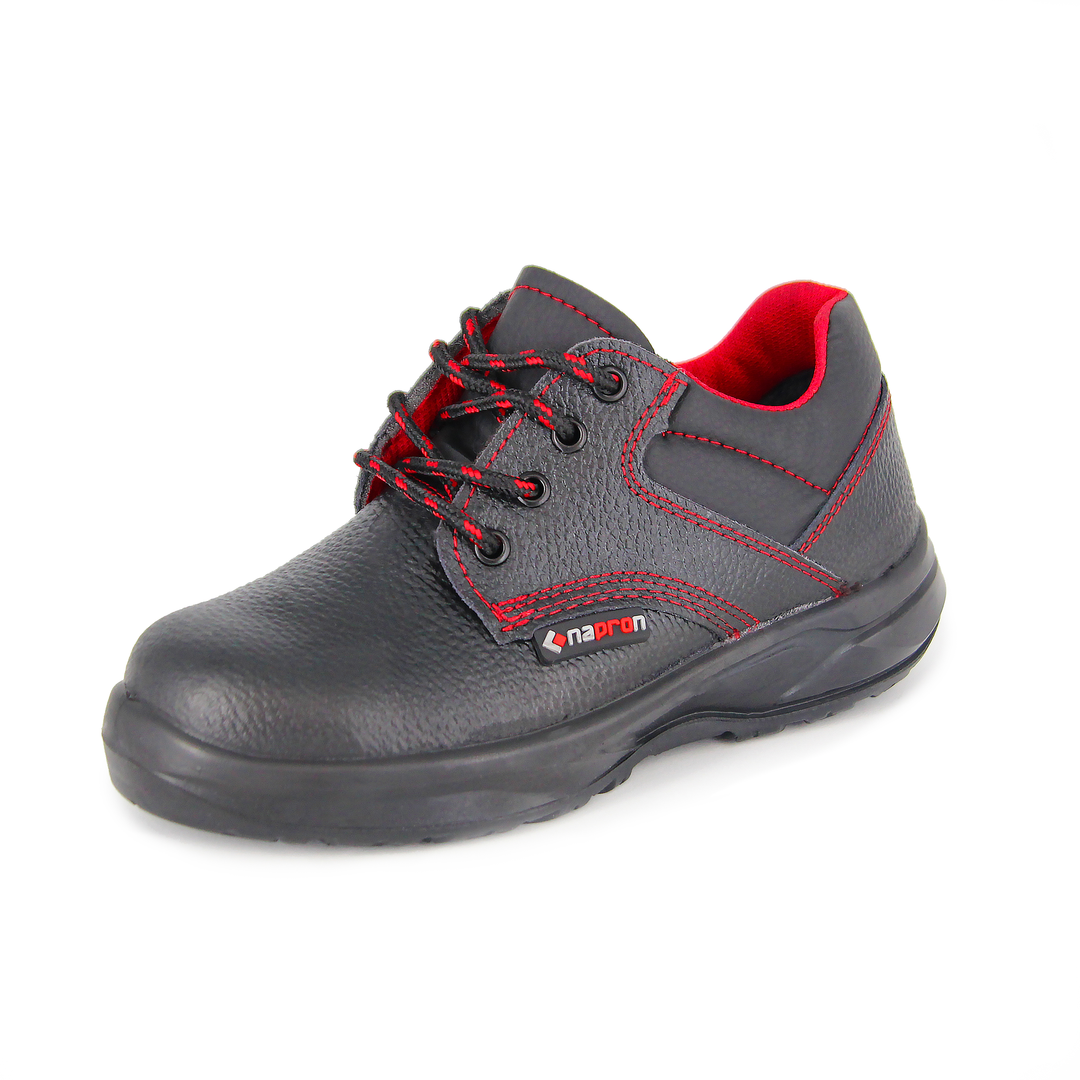 Pantofi de protecție din piele, S2, 1002, unisex, negru