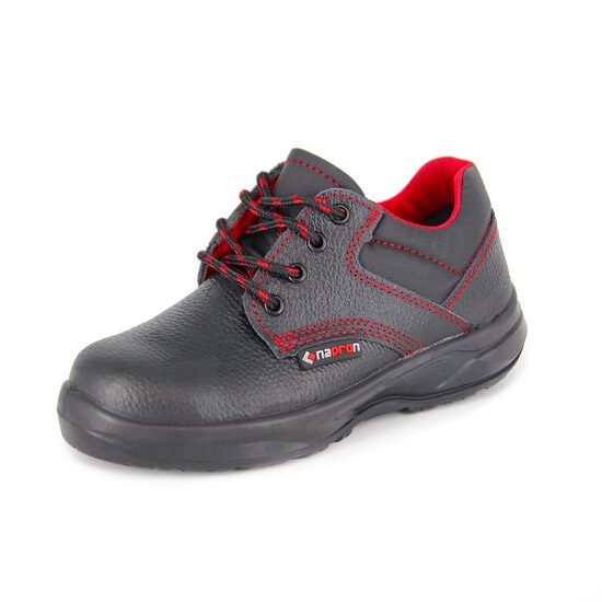 Pantofi de protecție din piele, S2, 1002, unisex, negru
