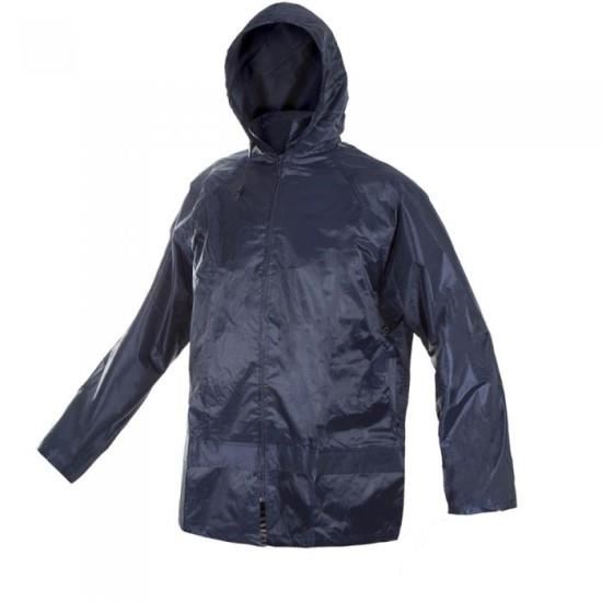 Jacheta de lucru impermeabila, cu gluga, KTN, bleumarin